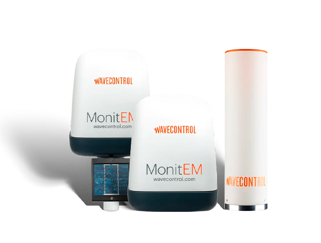 Família de Monitoramento EMF MonitEM, WAVECONTROL